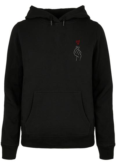 Толстовка с капюшоном »Damen Ladies K Heart Basic Hoody«