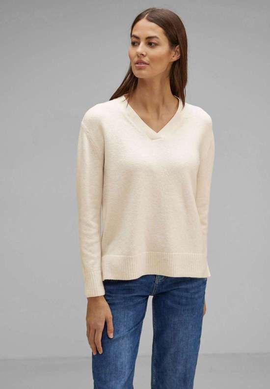 кремовый-белый меланж