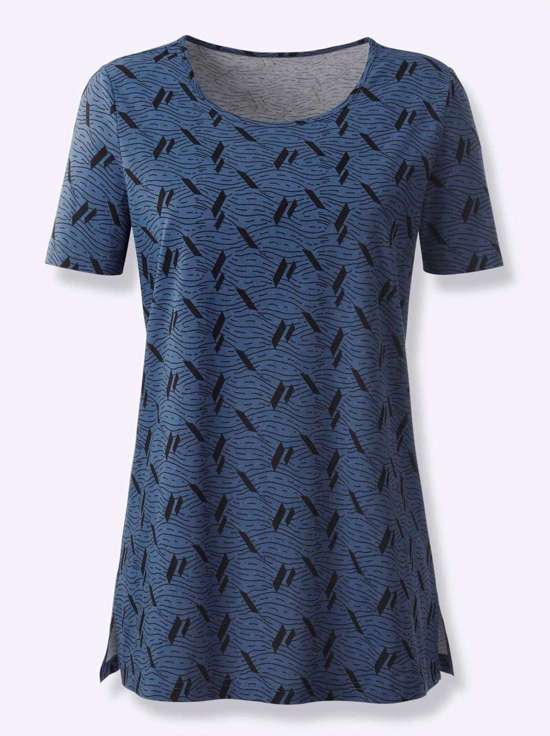 джинсовый-с рисунком