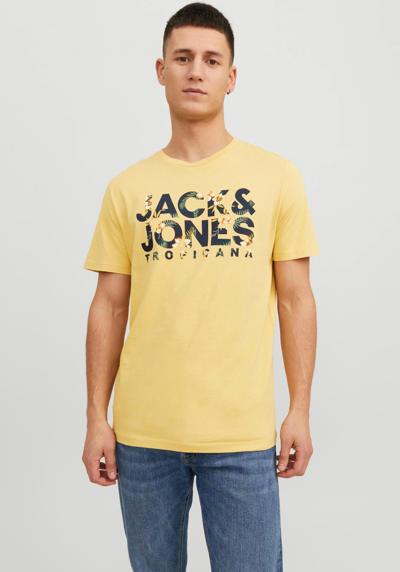 рубашка с круглым вырезом JJBECS SHAPE TEE SS CREW NECK