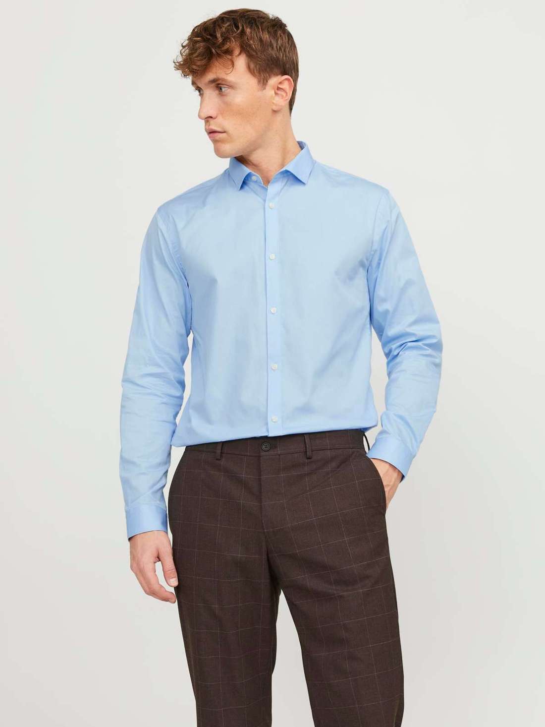 Рубашка с длинным рукавом JPRBLACARDIFF SHIRT L/S NOOS