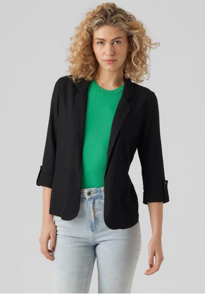 Короткий пиджак из льна VMJESMILO 3/4 LOOSE BLAZER WVN GA NOOS