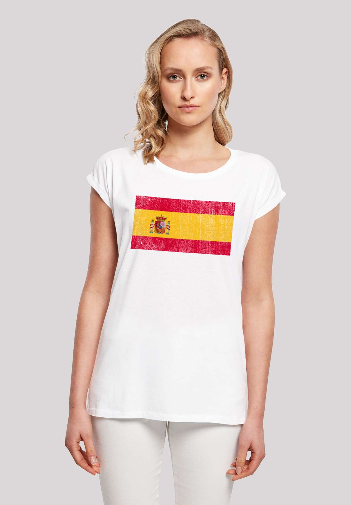 футболка »Spain Spanien Flagge distressed«