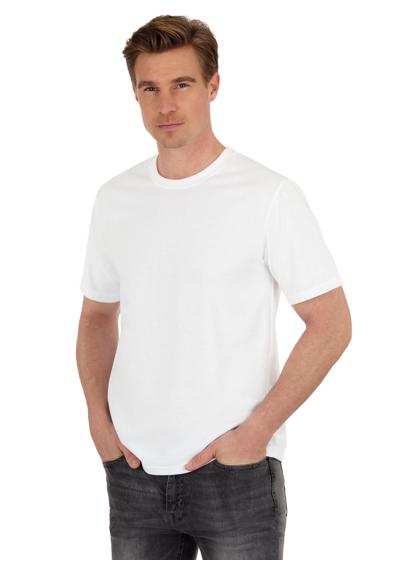 футболка TRIGEMA T-Shirt aus 100% Baumwolle