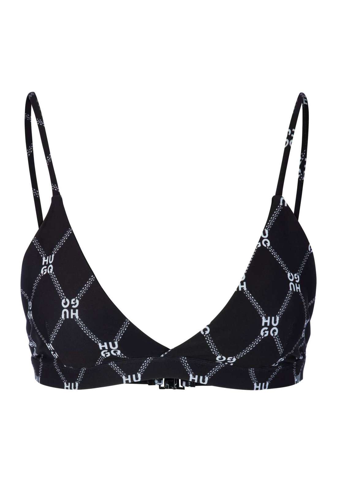 Треугольный лиф бикини с принтом HUGO Helena Triangle