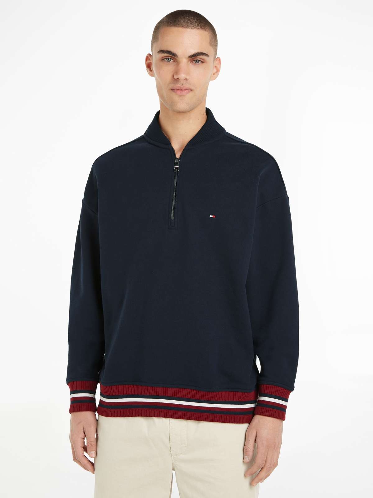 толстовка»BOLD GLOBAL STRIPE HALF ZIP«