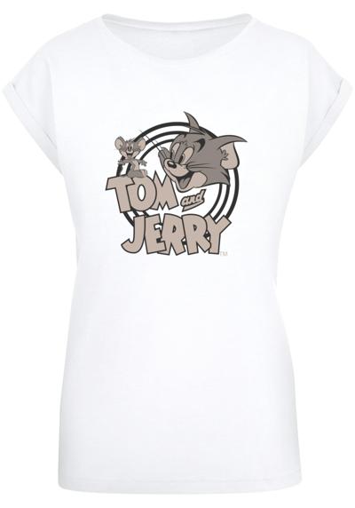 футболка »Damen Ladies Tom and Jerry - Circle T-Shirt«