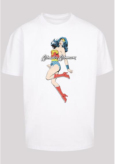 Рубашка с коротким рукавом»Herren Wonder Woman Jump with Heavy Oversize Tee«