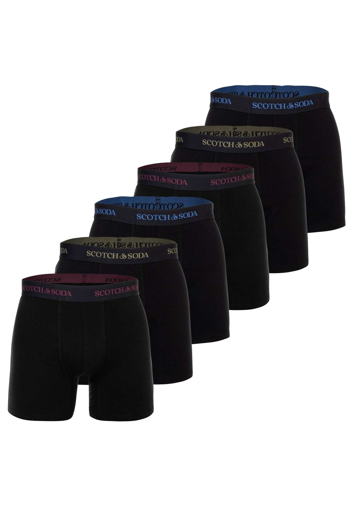 Боксеры Boxershort Solid Cotton Stretch 6er Pack