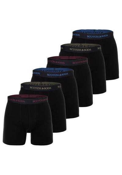 Боксеры Boxershort Solid Cotton Stretch 6er Pack