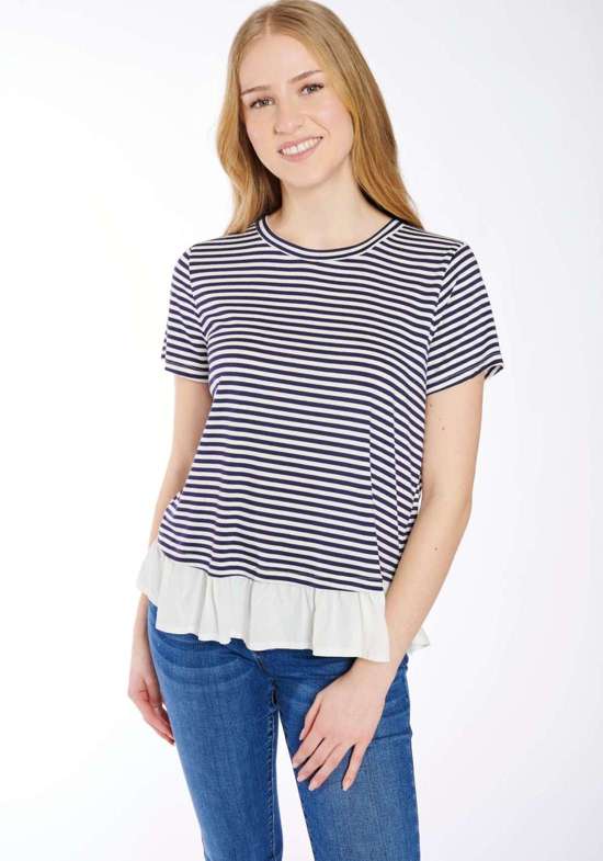 синий в полоску