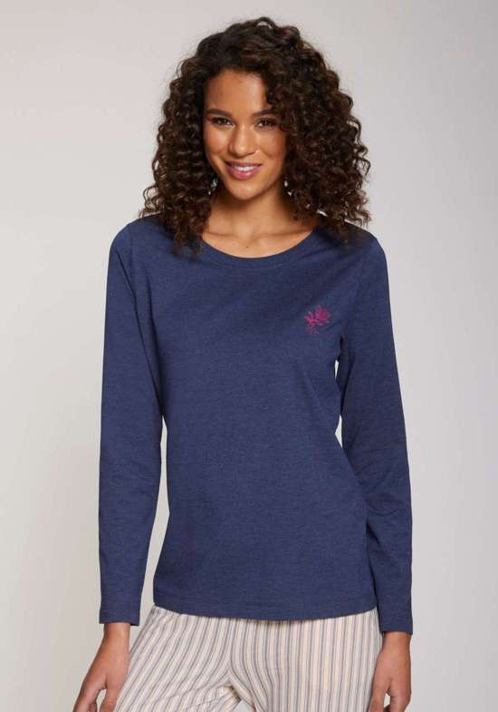 темно-синий меланж