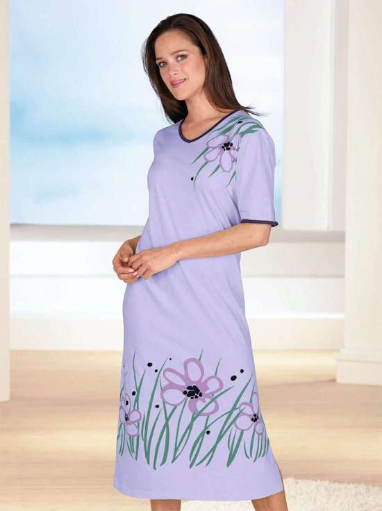 сиреневый-с рисунком