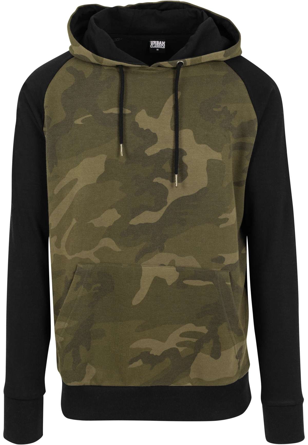 толстовка»Urban Classics Herren Camo Contrast Raglan Hoody«