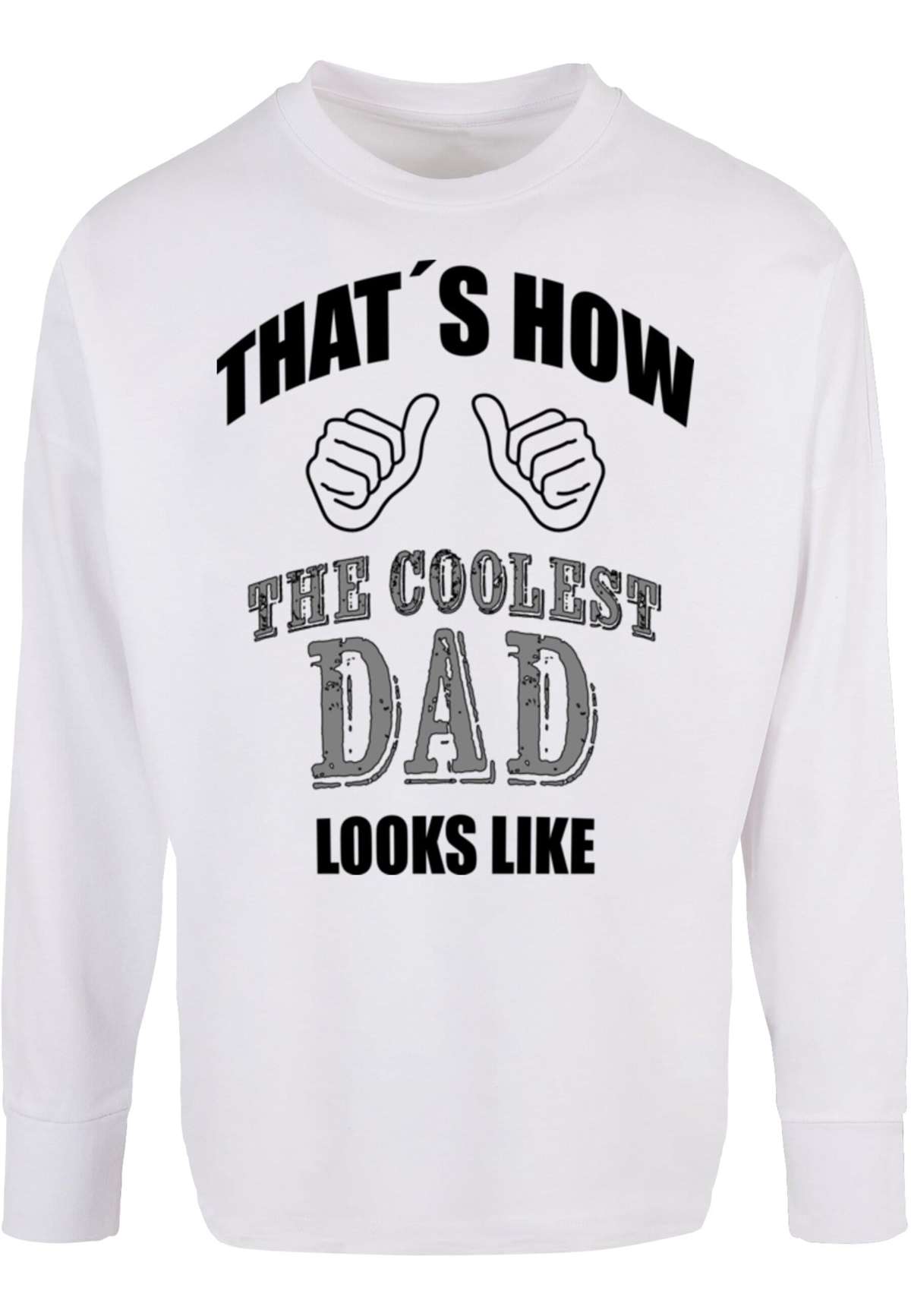 Длинный рукав Herren Coolest Dad Oversized Cut On Sleeve Longsleeve