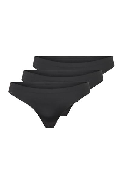 Т-образная строка ONLTRACY BONDED THONG NOOS 3-PK