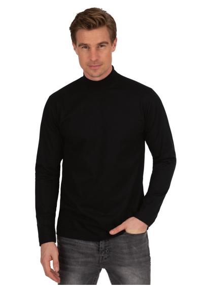Длинный рукав TRIGEMA Langarm Shirt mit Stehkragen