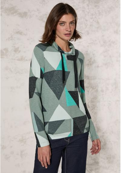 glaced green melange