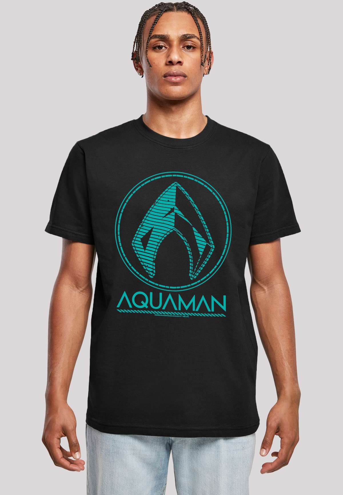 футболка»DC Comics Aquaman Aqua Logo«