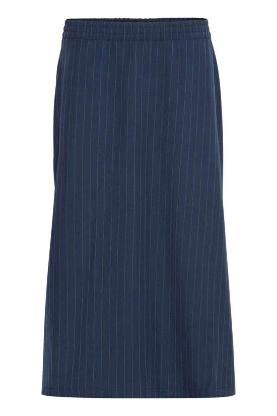 Navy Pinstripe Mix