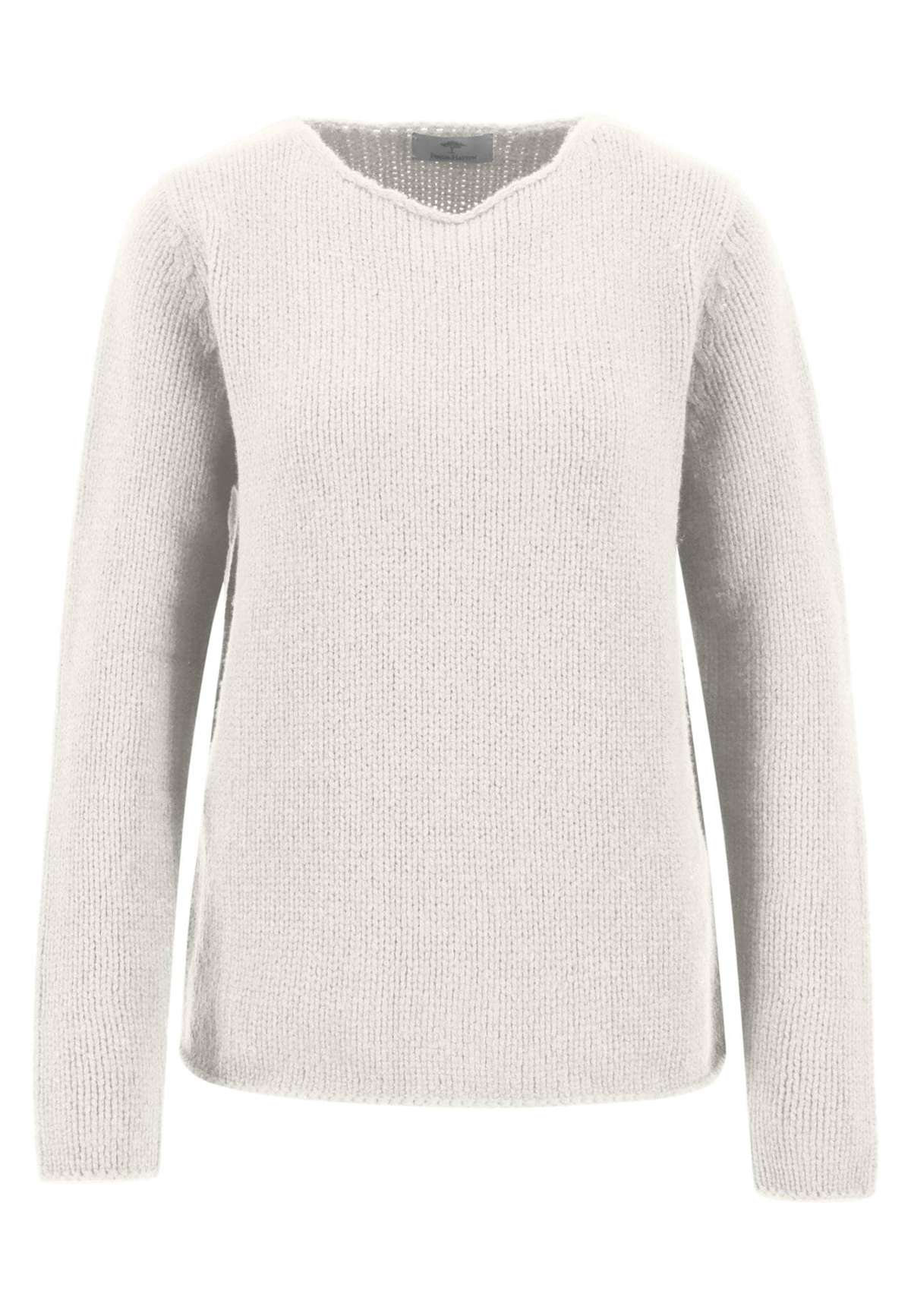 Вязаный свитер с логотипом от