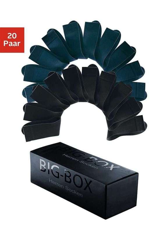 10x schwarz, 10x marine