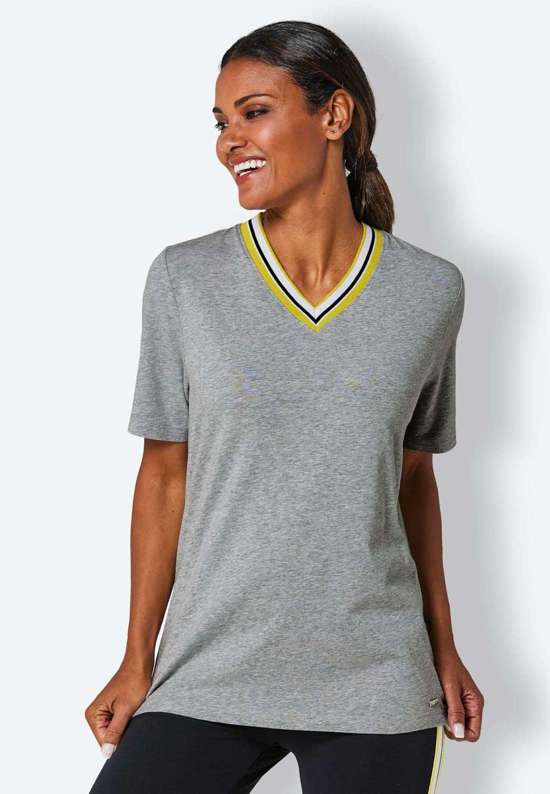 серый меланж