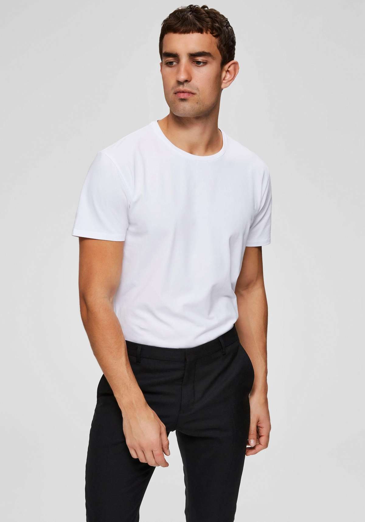 рубашка с круглым вырезом Basic T-Shirt