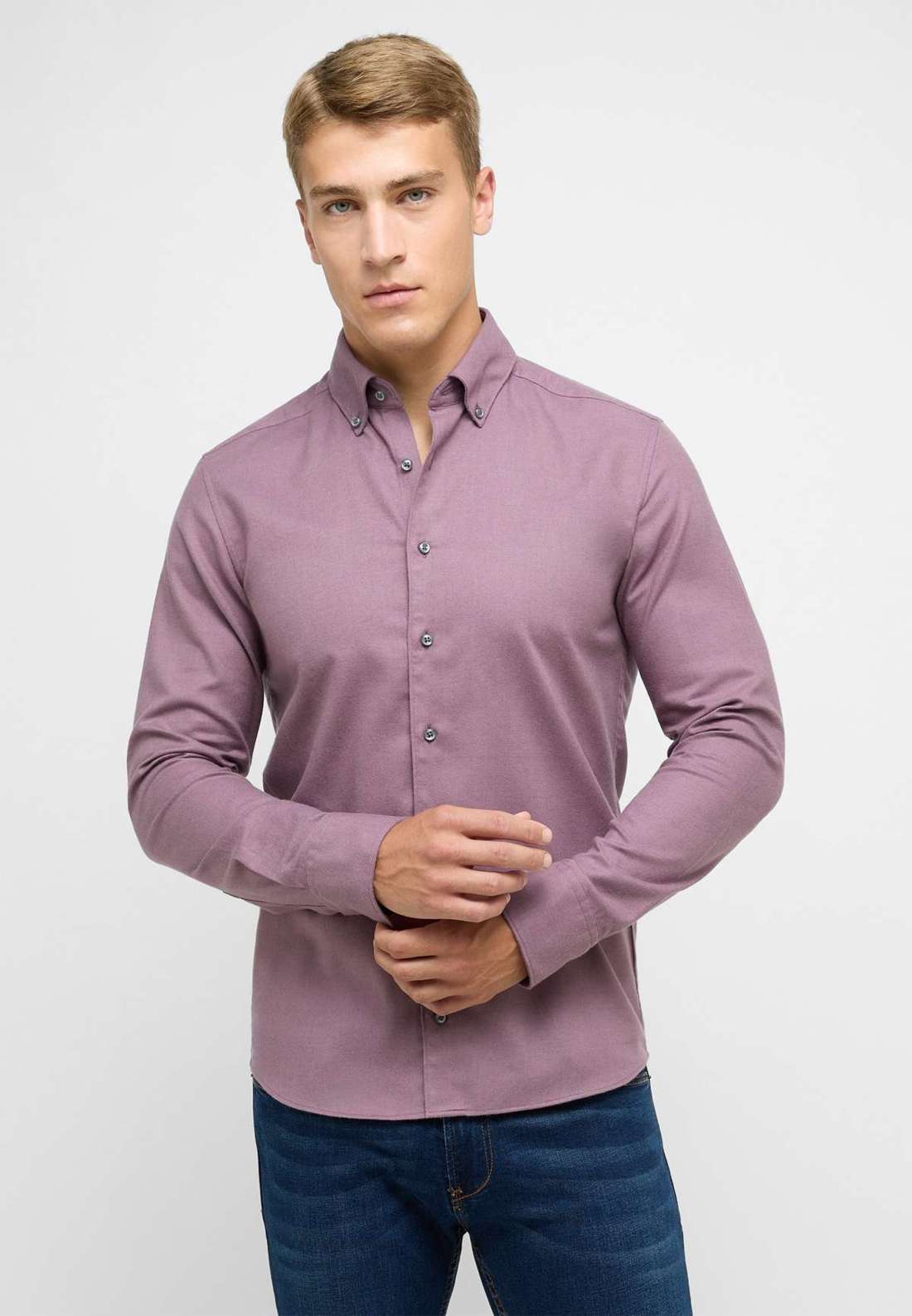 Рубашка с длинным рукавом SLIM FIT
