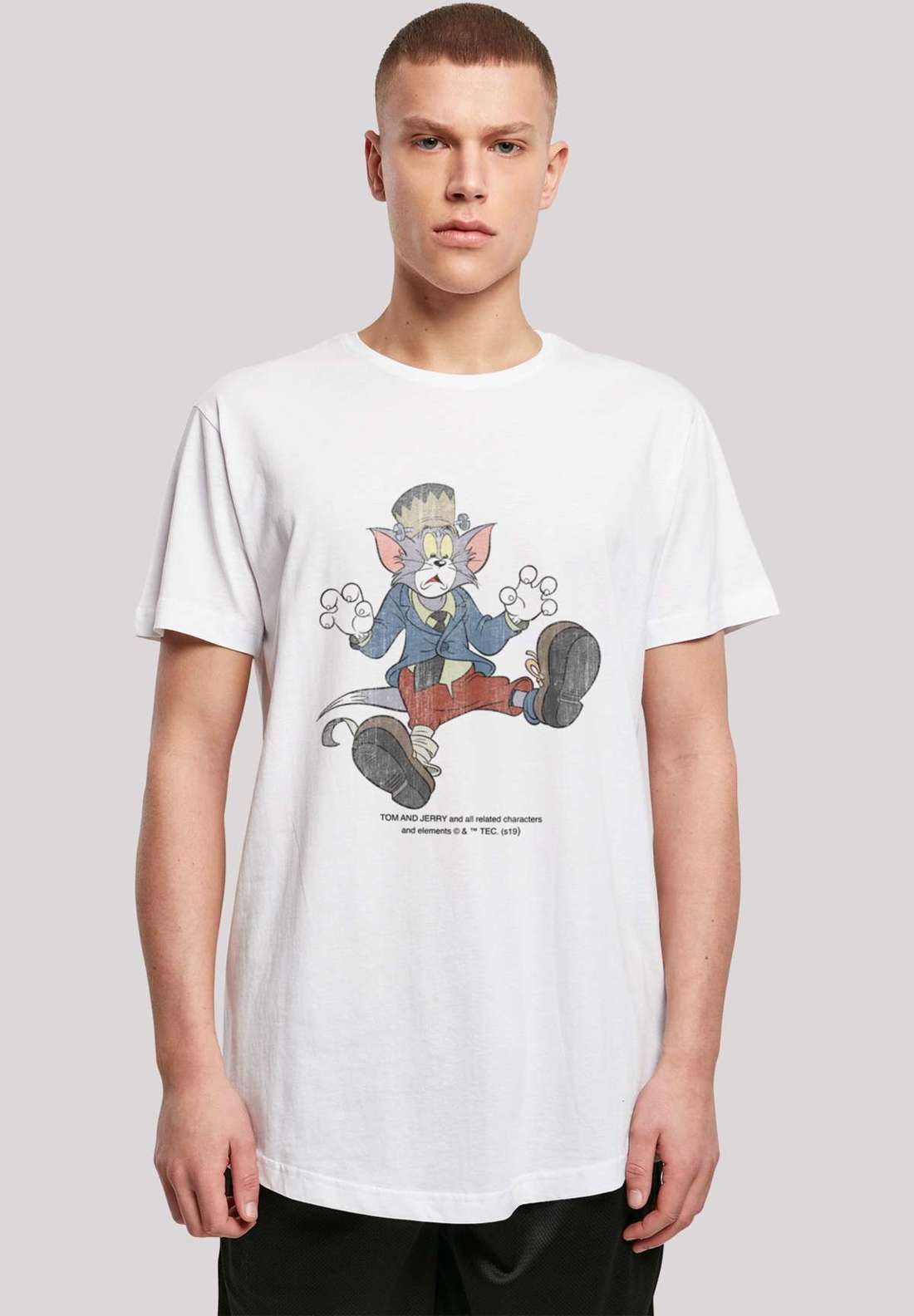 футболка Tom and Jerry TV Serie Faux Frankenstein Tom