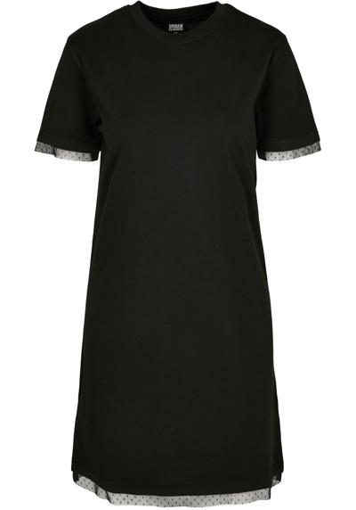 Платье-рубашка »Urban Classics Damen Ladies Boxy Lace Hem Tee Dress«