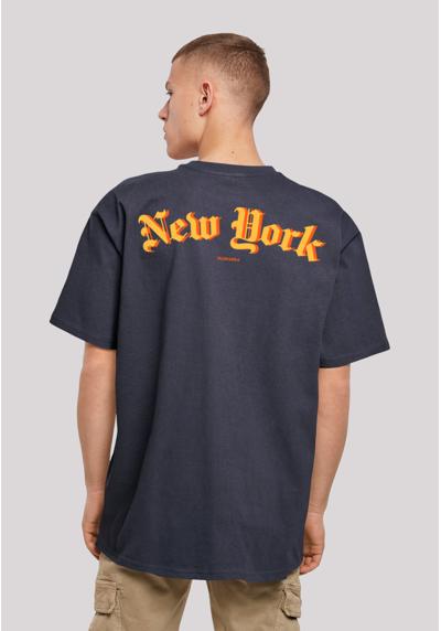 футболка»New York Orange OVERSIZE TEE«