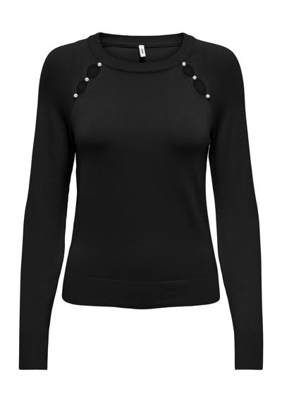 Black Detail:WHITE PEARLS