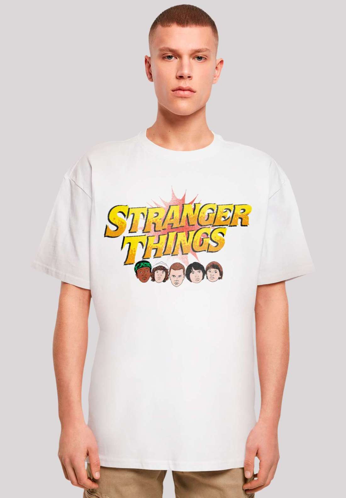 футболка Stranger Things Comic Heads