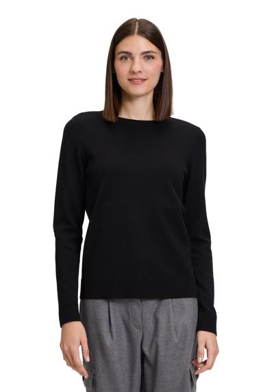 Вязаный свитер Basic-Strickpullover mit Rundhalsausschnitt