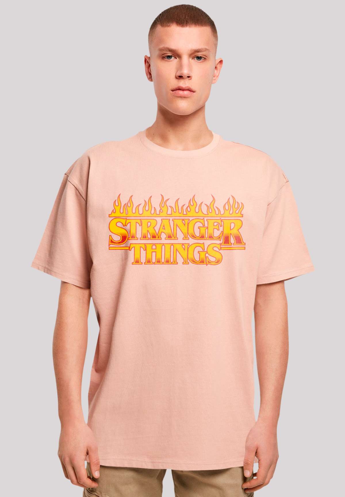 футболка»Stranger Things Fire Logo«