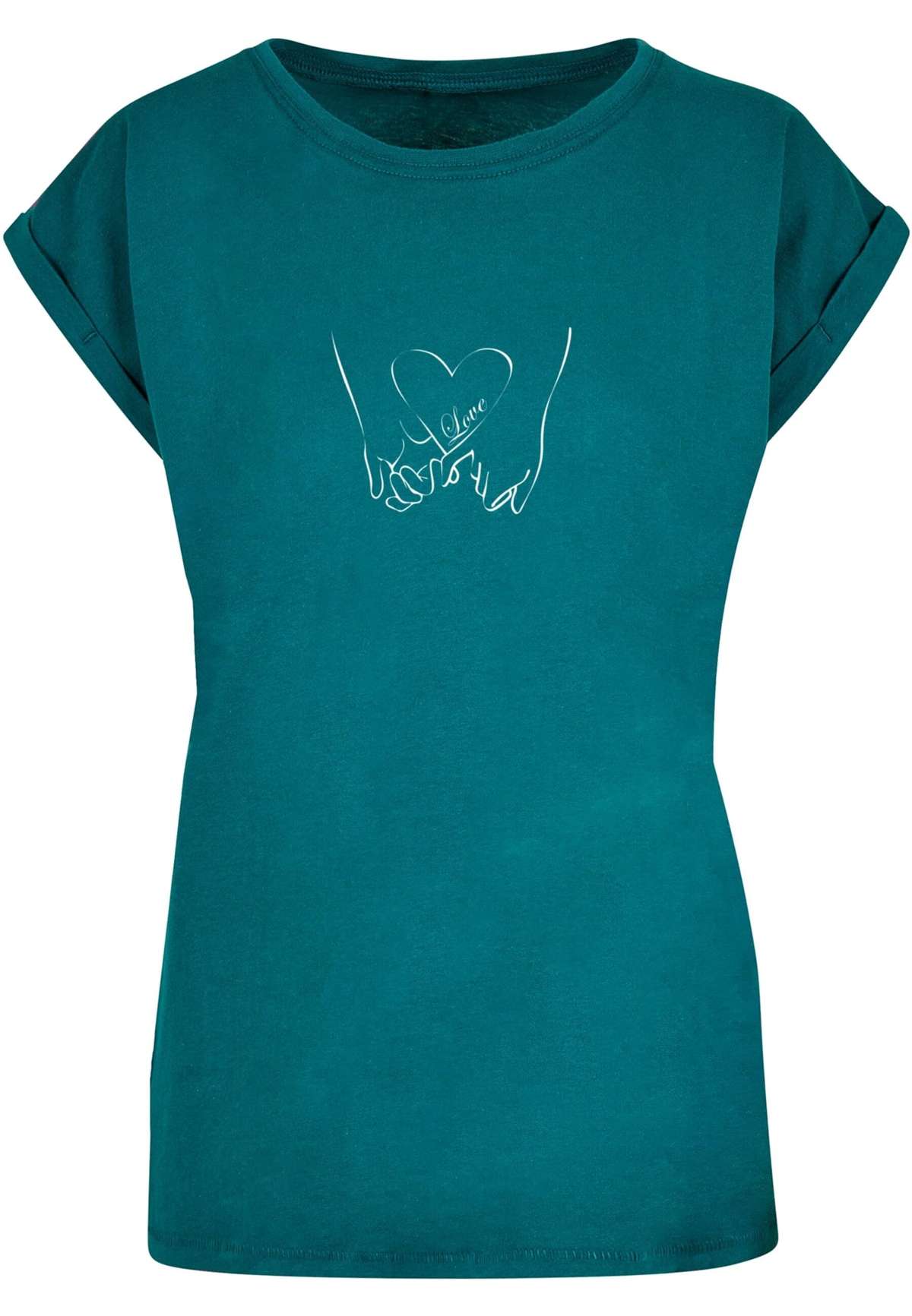 футболка Damen Ladies Love 2 Extended Shoulder Tee