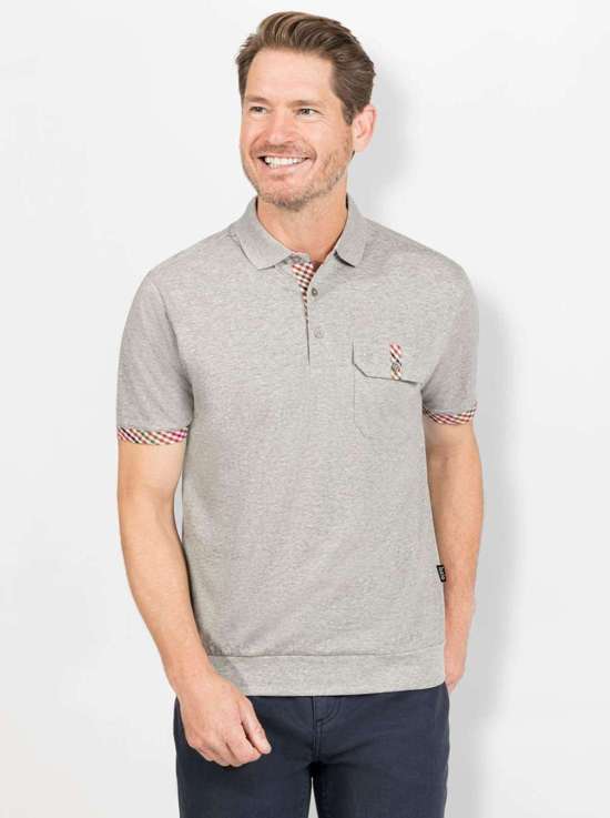 серый меланж