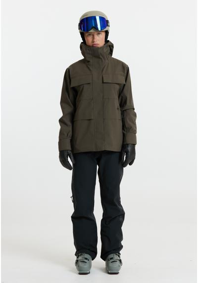 Лыжная куртка с функциональными и защитными свойствами.