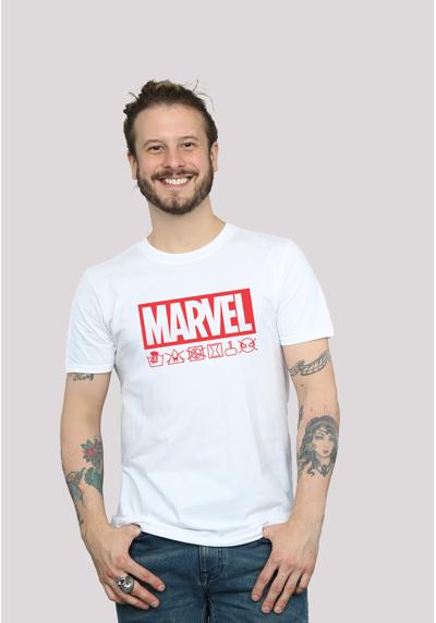 футболка Marvel Logo Waschsymbole