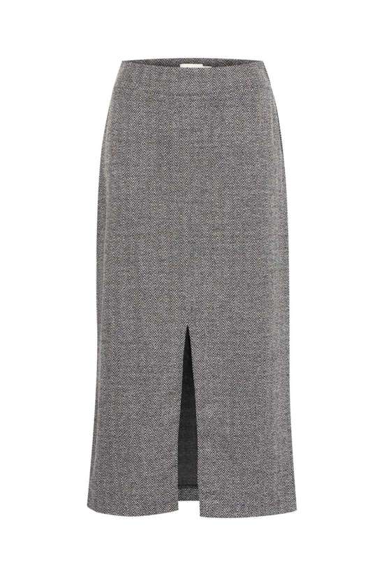 Black/White Herringbone