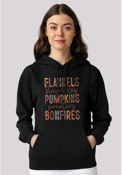 Толстовка с капюшоном flannels pumpkins bonfires