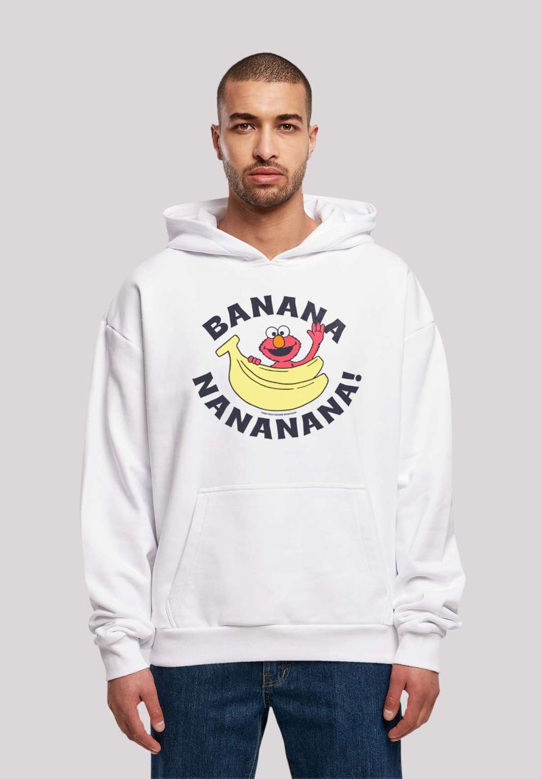 Толстовка с капюшоном Sesamstraße Elmo Banana
