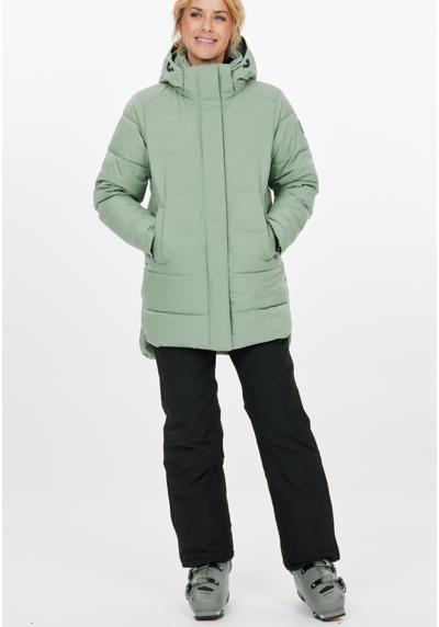 Лыжная куртка с функциями защиты от влаги, ветра и снега.