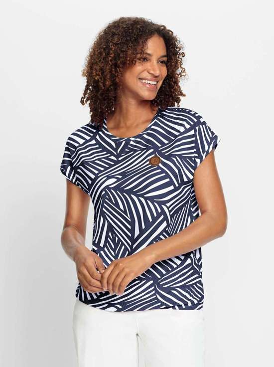 цв.морской волны-белый-с рисунком