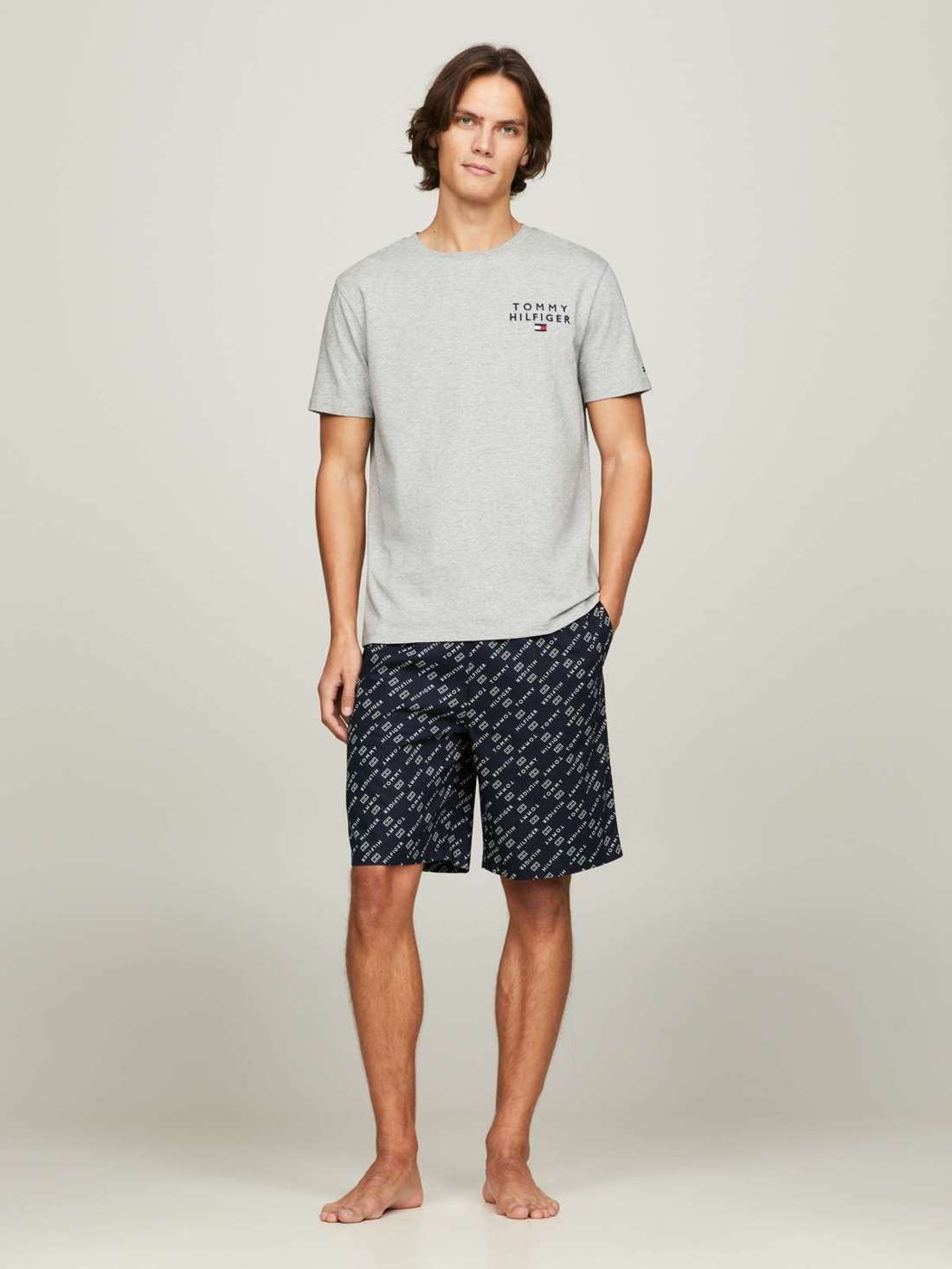 Пижамы SS WOVEN PJ SET DRAWSTRING