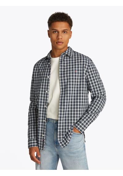 Dark Night Navy Small Check