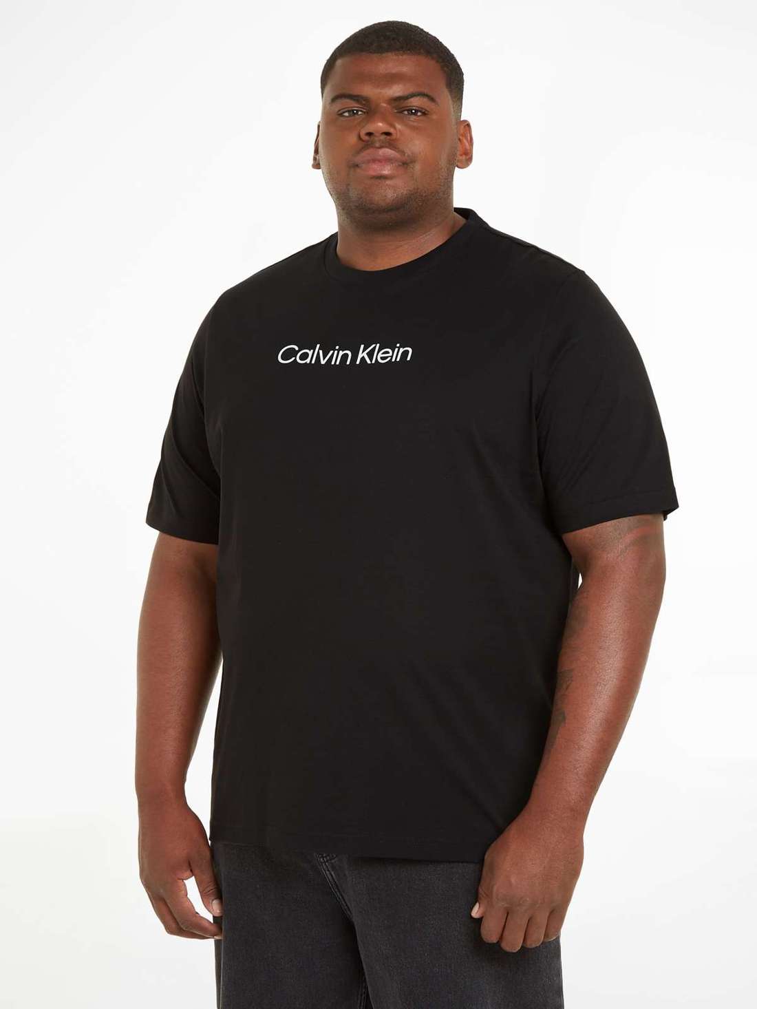 Футболка больших размеров с надписью-логотипом BT_HERO LOGO COMFORT T-SHIRT