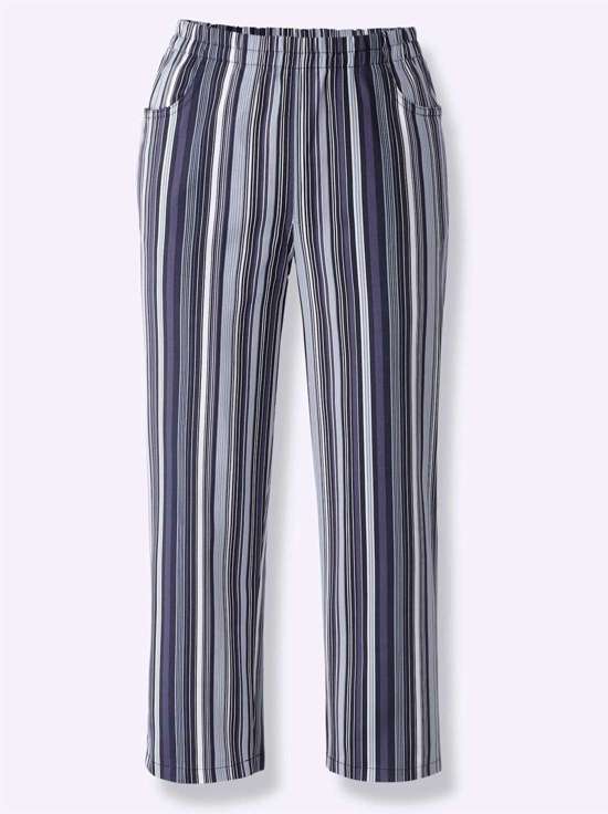 черный -в полоску