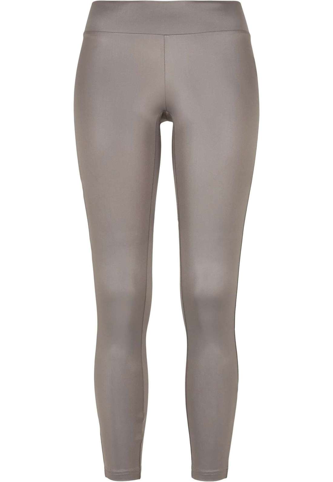 Тканевые брюки Urban Classics Damen Ladies Synthetic Leather Cycle Shorts